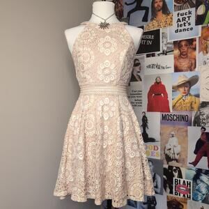 Whimsy Lace Pastel Dress